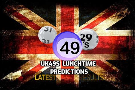 Uk49s Lunchtime Predictions Wednesday 01 june 2022.